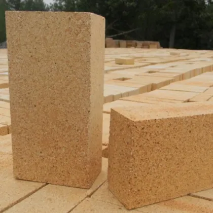 Clay three-quarter piece brick