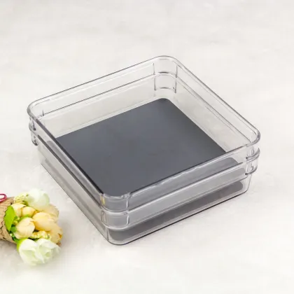 Plastic Kitchen Refrigerator Organizing Bin