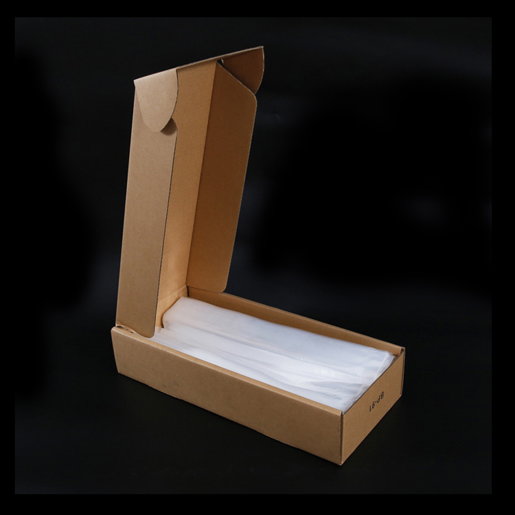 transparent food packaging plastic flat poly bag