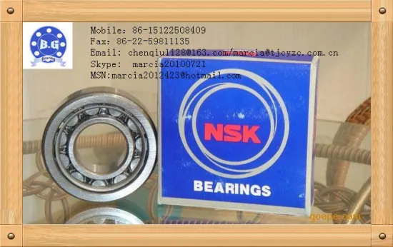 Nsk / Skf Single Row Deep Groove Ball Bearing , Double Row Ball Roller Bearing 6208
