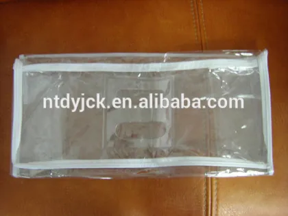PVC clear plastic packaging bags for quilts bedding