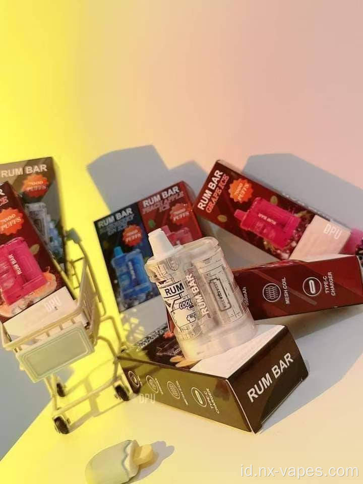 Bullet Rum Bar Disposable Selera Panas Eropa