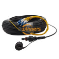 IP MPO-LC UPC 12F 6.2 มม. G657A2 LSZH 120M สายแพทช์ไฟเบอร์