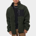 Jaqueta grande sherpa masculina de alta qualidade para venda