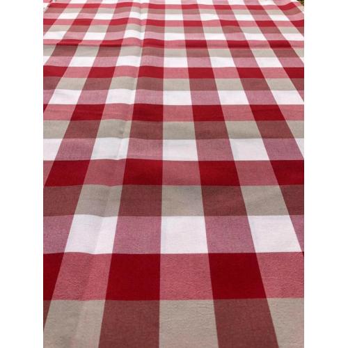 red check popular yarn dyed fabric