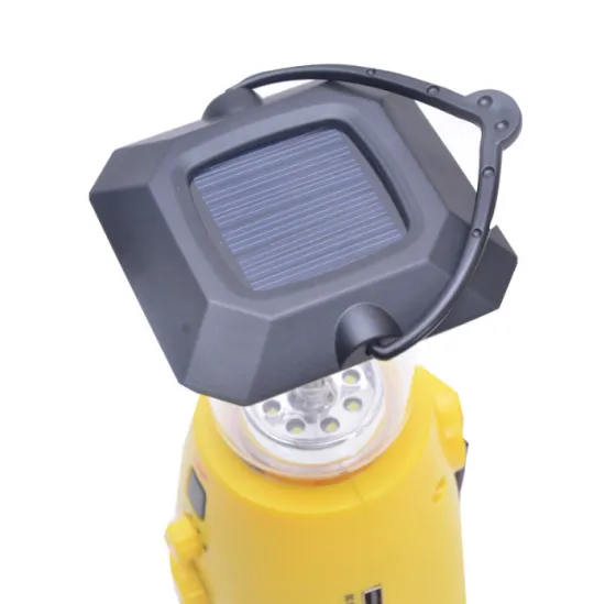 Solar Camp Light Hand-Operated Electric Emergency Light