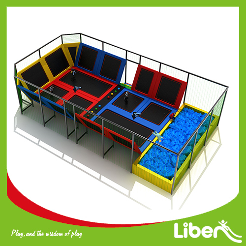 Used Cheap Kids and Adult Foam Pit Indoor Trampolines