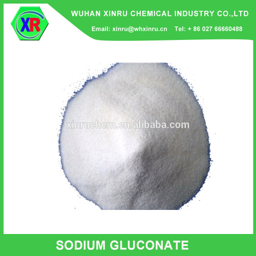 Food Grade/Industry Grade pure white powder 98%,99% purity sodium gluconate