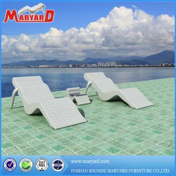 plastic rattan personalized beach chair
