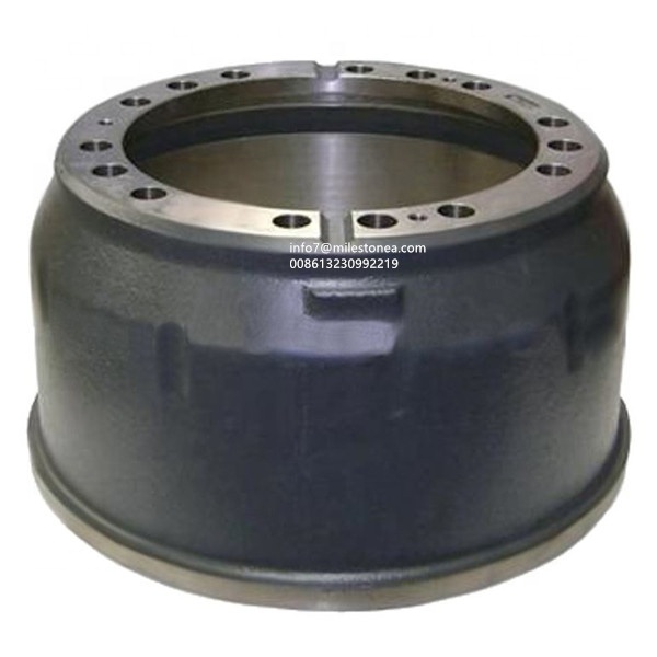 Front Axle parts brake drum 3874210201 for Semi Trailer1