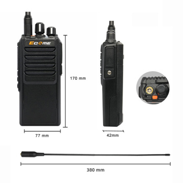 ECOME ET-600 RADIO RAGGIALE PORTATILE ANALOGE AMATORIURE