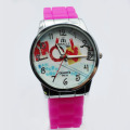 Fashion Girls Silicone Love Wristband Watches