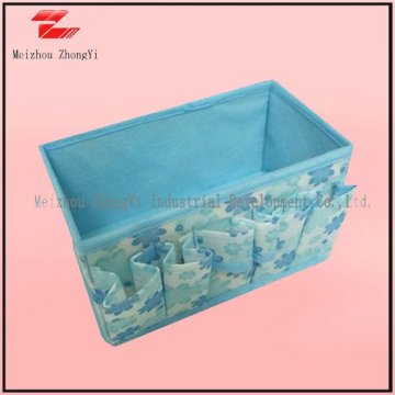 foldable non woven decorative cardboard storage boxes