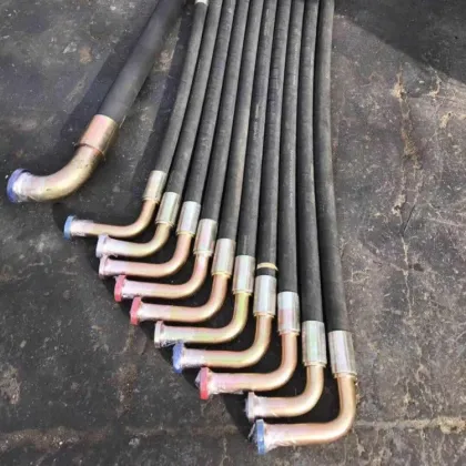 Excavator Hydraulic Rock Hammer Piping Kits and Hose Pipelines