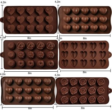 Hot Selling Customized Silicone Moulds for Chocolate and Baking DIY
