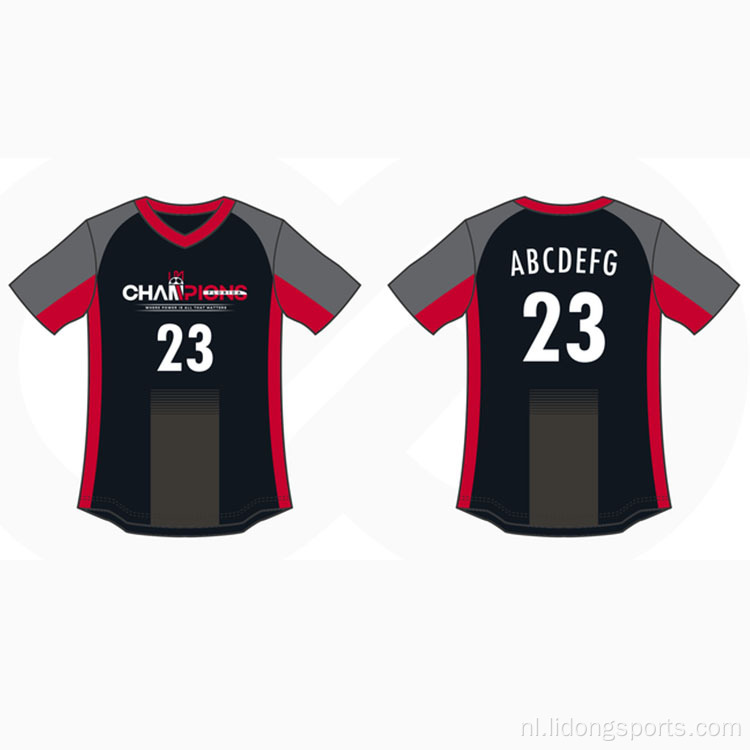 Volledige kleurstof sublimatie voetbalshirt gemaakt voetbaljerseys