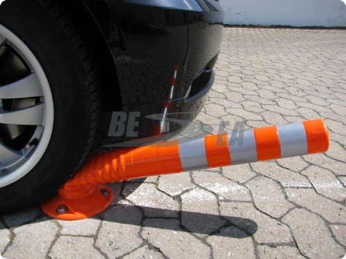Orange Road PU Plastic Flexible Warning Delineator Post