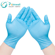 100% latex free disposable nitrile powder-free gloves