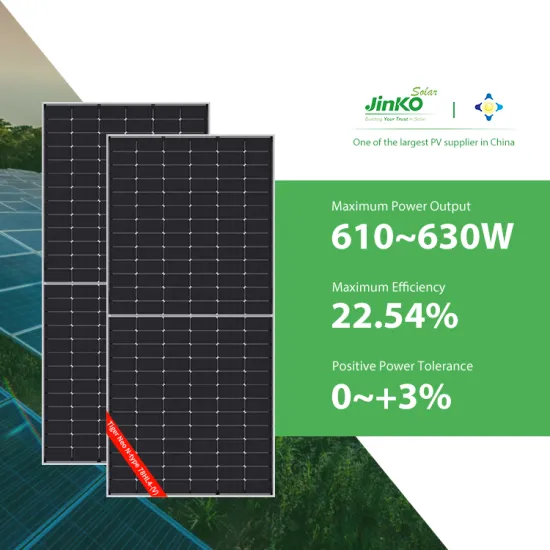 Jinko Solar Panels: 610W, 615W, 620W, 625W, & 630W Tiger Neo N-Type Mono PV Power Half Cell Modules