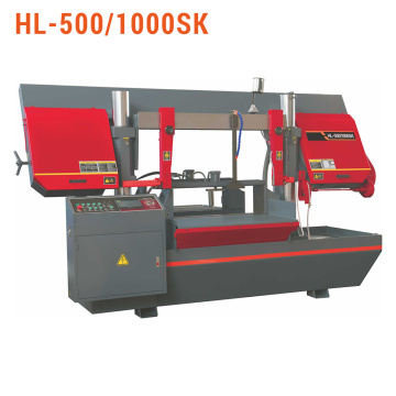 Machine de sciage de bande de métal horizontale à faible coût CNC