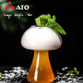 ATO transparent mushroom cocktail glass wine glass bar