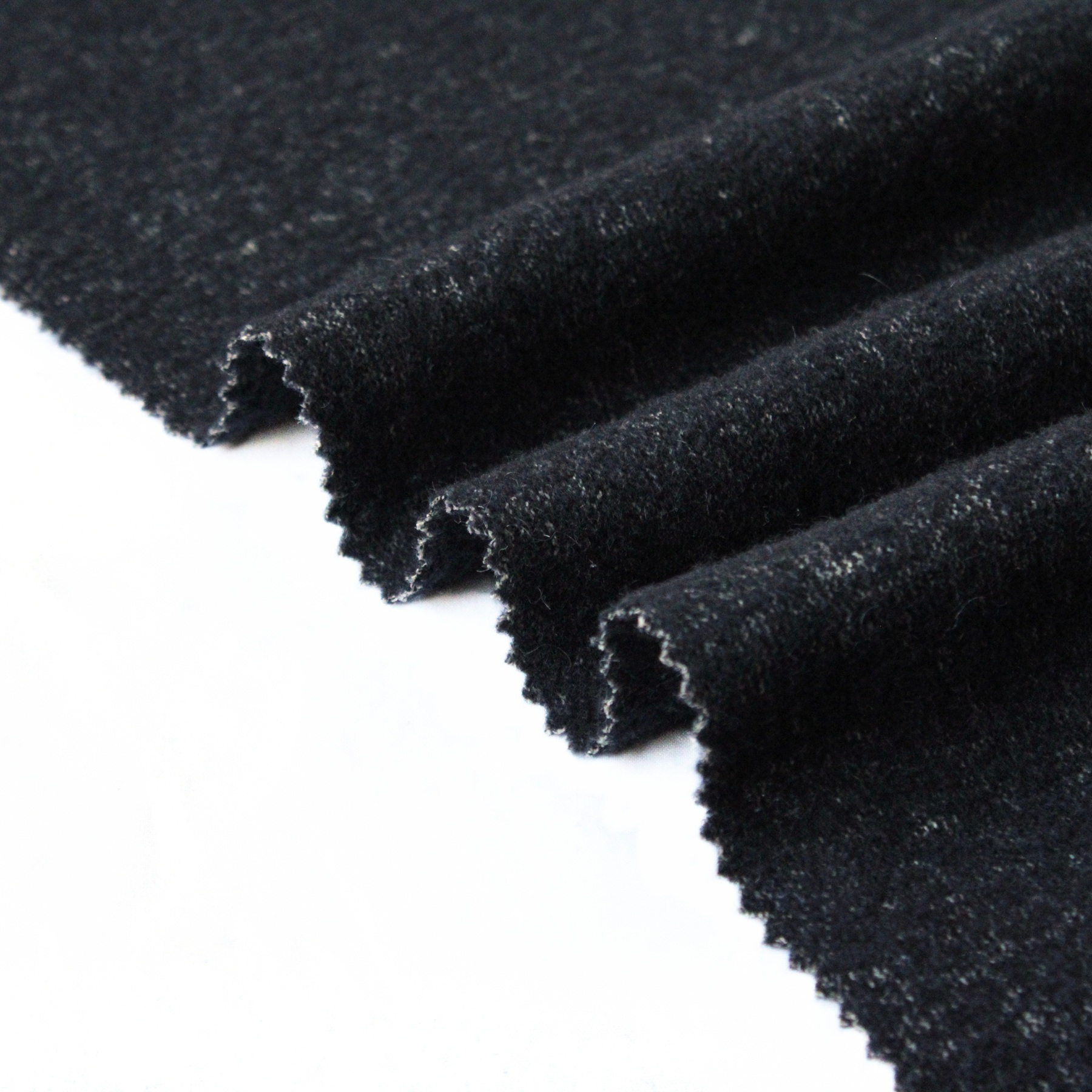 Boiled Wool Blend Fabric