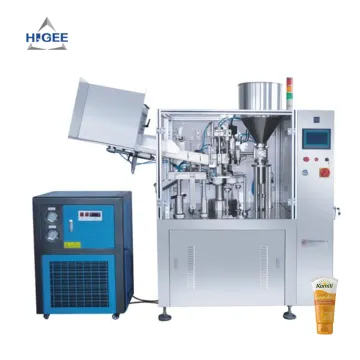 Higee Automatic Cosmetics Filling and Sealing Machine for Tubes and Hose Processing Lines