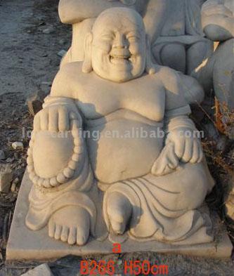 Laughing buddha statue