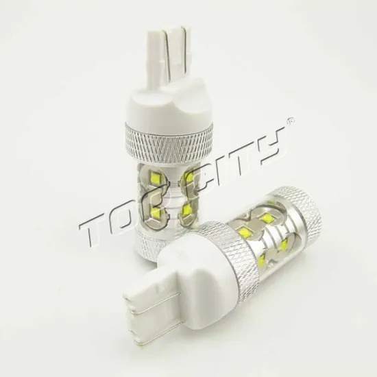 Hot Wholesale High Power XBD Chip 6000K 900LM T20 7443 50W LED REVERSE LIGHT BULBS