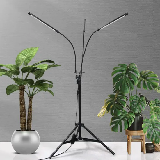 SHENPU Dimmable USB Red LED Grow Light with 2 Heads and Tripod