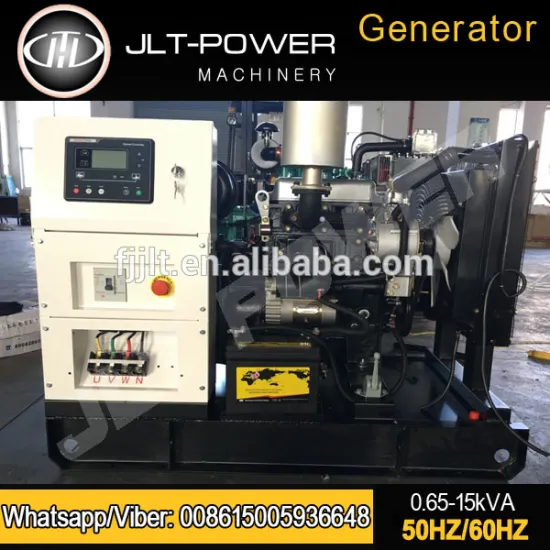 JLT POWER Industrial Purpose Open Type Rating 22kw Standby Diesel Generator