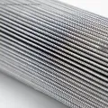 Metal powder sintered titanium rod filter element