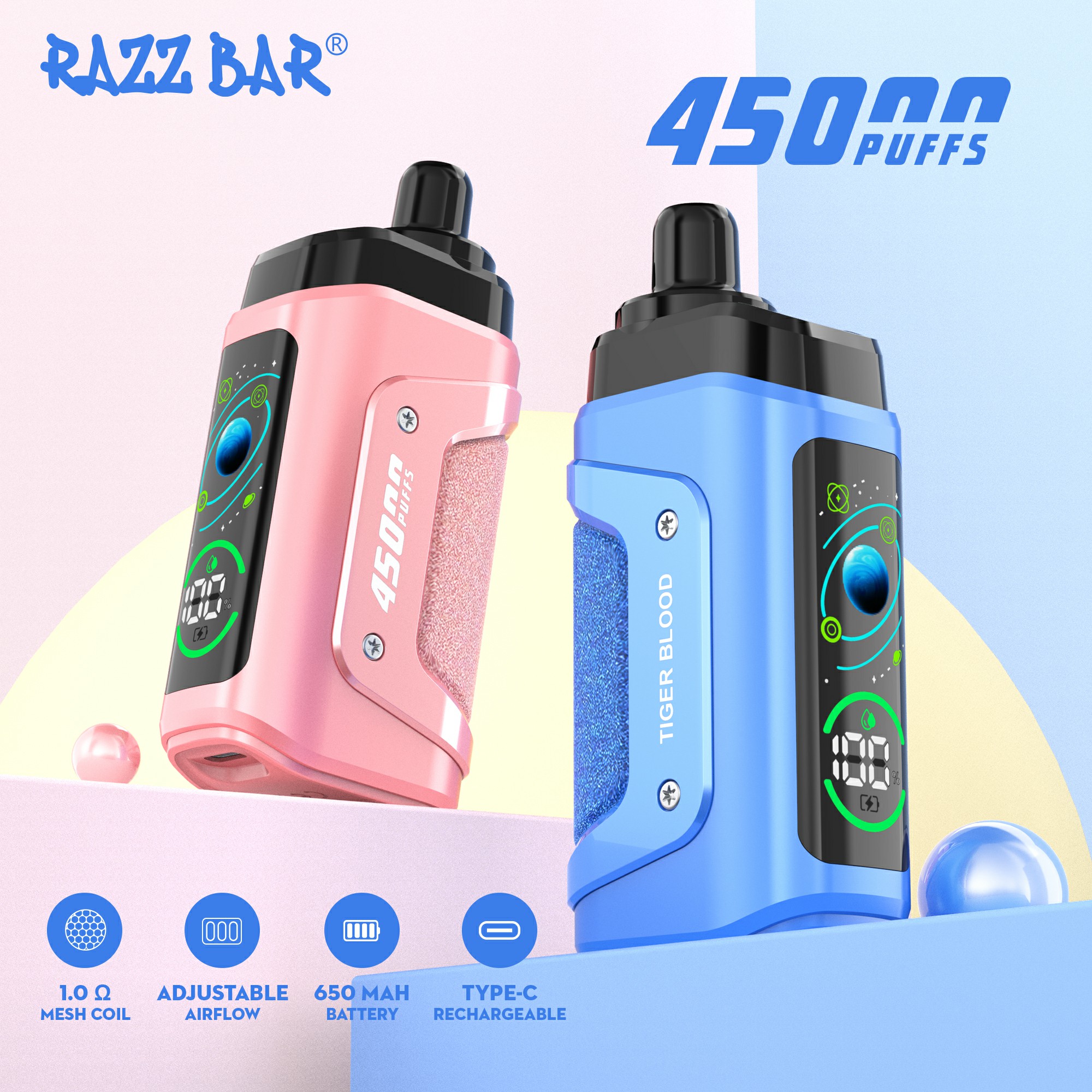 Razz Bar 45000 Puffs Grosir E-rokok