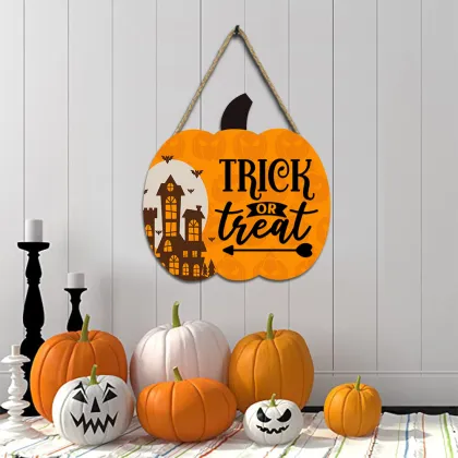 Custom Halloween Wooden Wall Signs & Wood Crafts