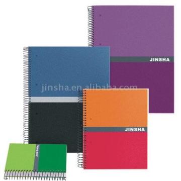Sprial Notebook- Assorted Colours 2