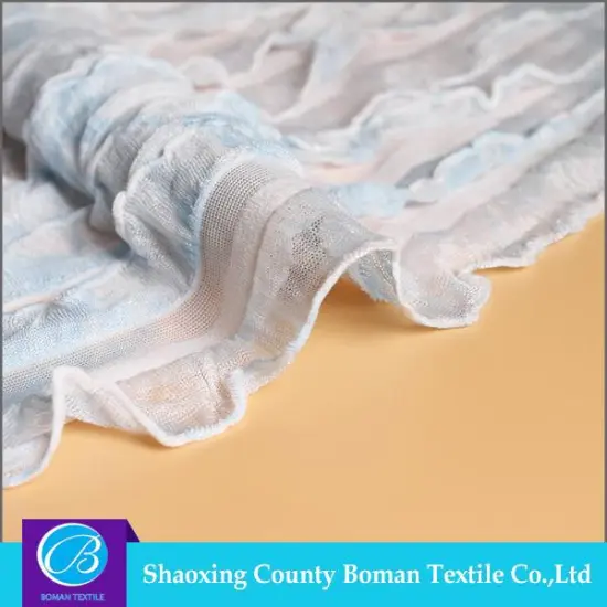 Textile supplier New style Elastic Printed crepe fabric composition