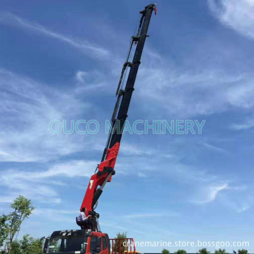 20T Foldable Boom Truck Mounted Crane With High Performance Cormach