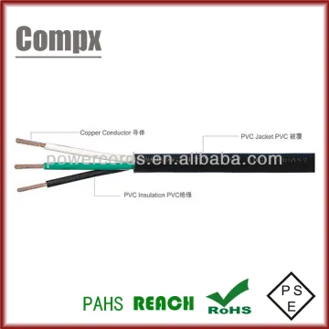 Japan PSE PVC sheath flexible cable japan VCT cable