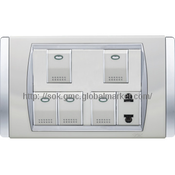 W91 series—— 2pin socket + 5G switches