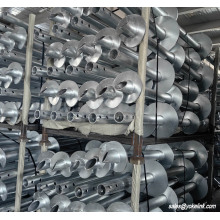 Csavaros csavaros horgony szilárd alapozó cölöpökhöz