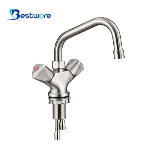 Hot And Cold Water Wash Basin Faucet