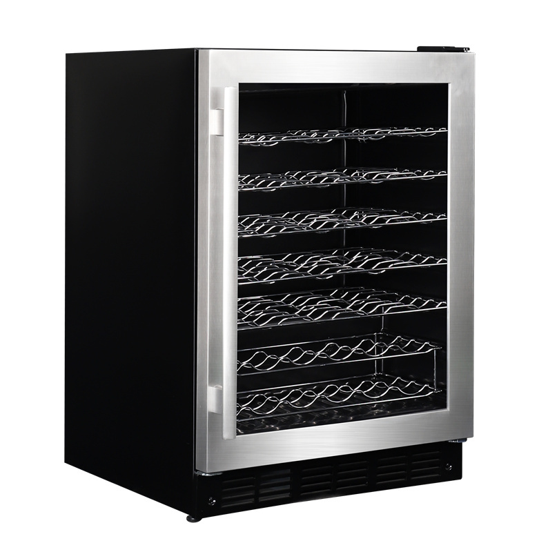 52 Bottles Freestanding Compressor cooling Wine cooler