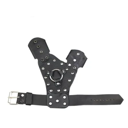 High Quality PU Outdoor Shooting Hunting Gloves & Fishing Hand Protectors with Slingshot Accessories