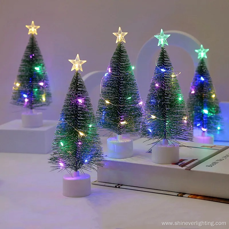 Led Creative Operated Christmas Tree Decorative Night Lights