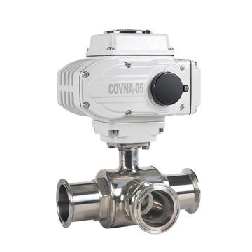 Three-Way Tri-Clamp End Sanitary Stainless Steel Motorized Ball Valve: A Comprehensive Guide and Product Overview