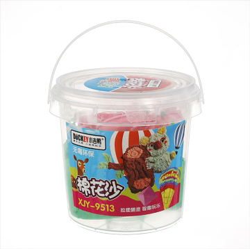 Colorful Cotton Magic Sand - Non-Toxic DIY Toy with Strong Stretchability