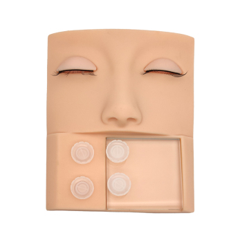 Latex-Free Silicone Practice Eyebrow Pad for Tattoo and Microblading