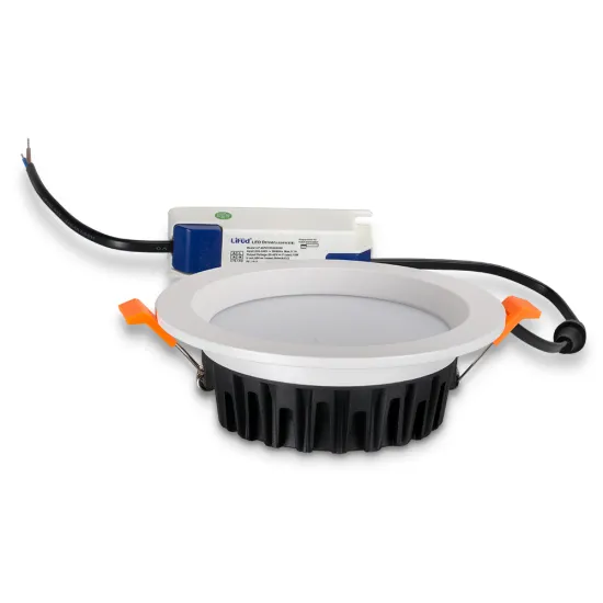 Ultra Slim LED Ceiling Downlight: 100xH42mm, Anti-Glare 6W SMD Recessed