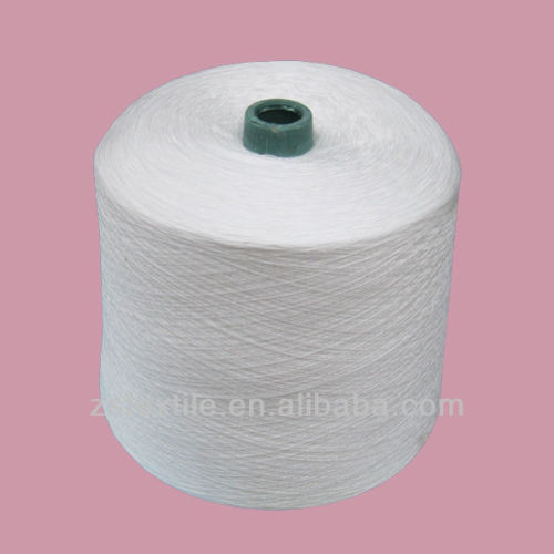 Zhi Sheng polyester leather product raw white sewing thread 30/2