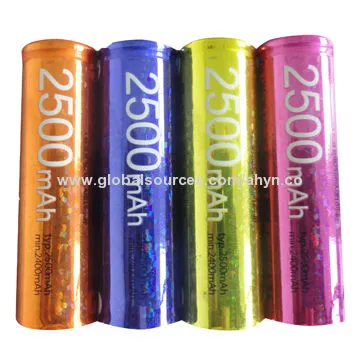 AA 2,200mAh 1.2V NiMH Rechargeable Battery Packs, -10-50°C Discharge Temperature